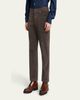 Kiton Men's Cotton Stretch Straight Leg Five-Pocket Pants - 4