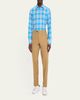 Kiton Men's Flat-Front Twill Pants - 2