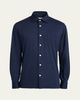 Kiton Men's Nerano Cotton Stretch Sport Shirt - 1