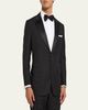 Kiton Men's Peak-Lapel Wool Tuxedo - 4