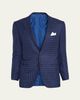 Kiton Men's Soft Cashmere Multi-Check Sport Coat - 1