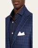 Kiton Men's Soft Cashmere Multi-Check Sport Coat - 5