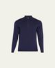 Kiton Men's Wool Half-Zip Sweater - 1