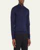 Kiton Men's Wool Half-Zip Sweater - 4