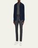 Kiton Men's Wool Straight Fit Five-Pocket Pants - 2