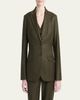 Kiton Metallic Wool Single-Breasted Jacket - 4