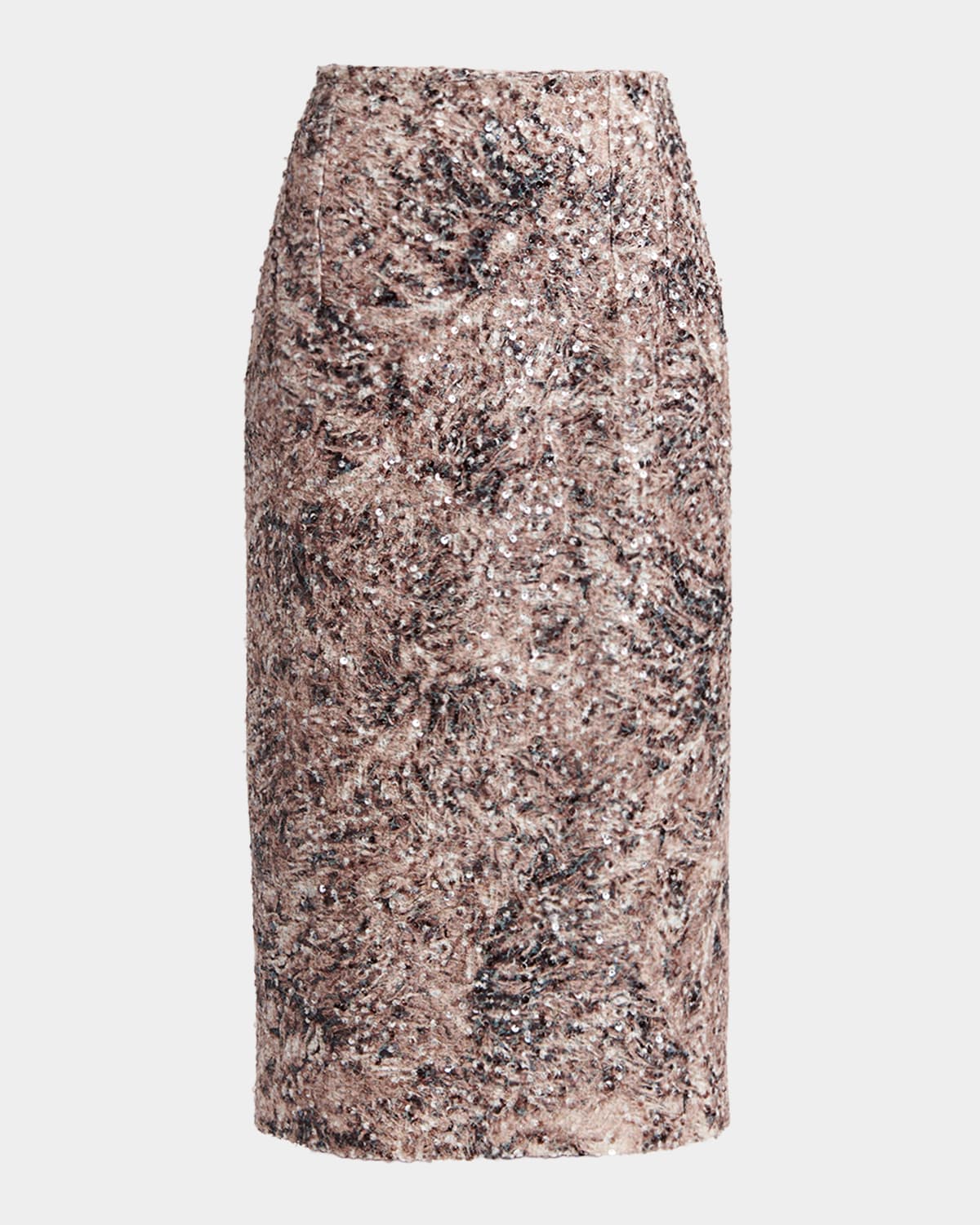 Kiton Sequined Midi Skirt