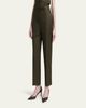 Kiton Shimmer Wool-Blend Straight Trousers - 4