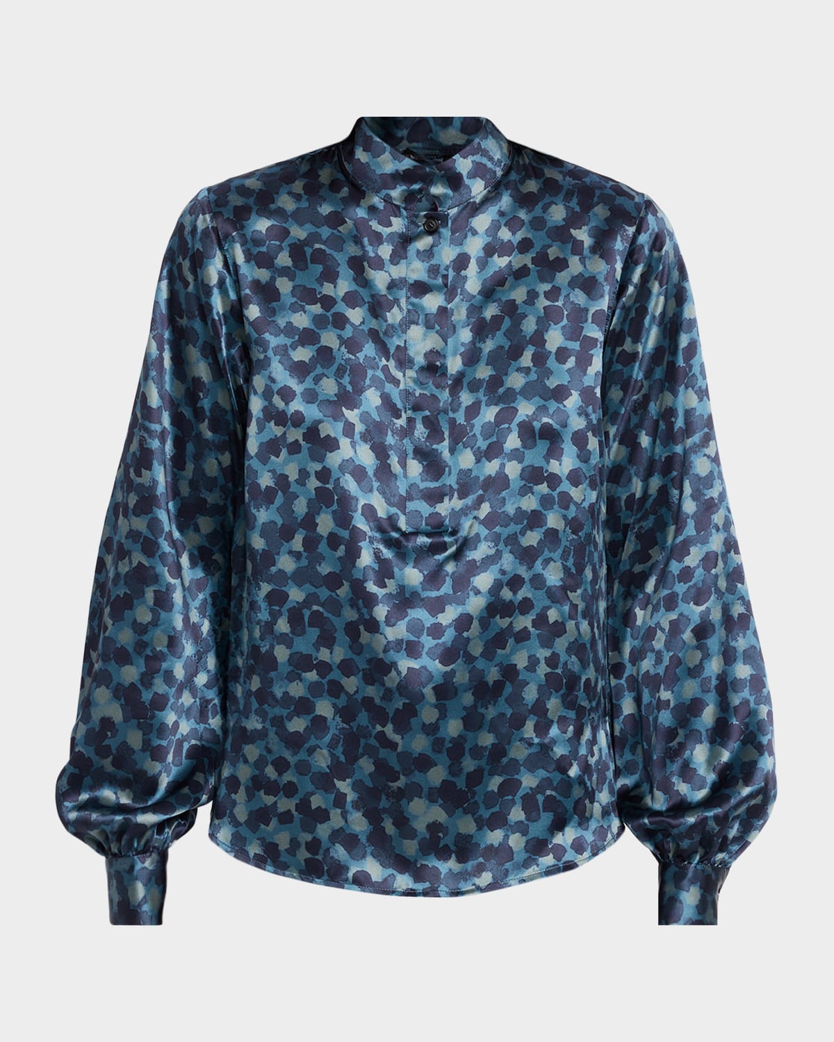 Kiton Silk Henley Top