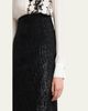 Kiton Striped Sequined Midi Pencil Skirt - 5