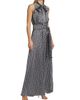 Kiton Women's Graphic Print Silk Sleeveless Maxi Dress - 4