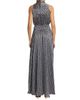 Kiton Women's Graphic Print Silk Sleeveless Maxi Dress - 5