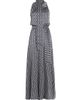 Kiton Women's Graphic Print Silk Sleeveless Maxi Dress - 9