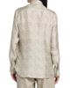 Kiton Women's Graphic Printed Silk Blouse - 5