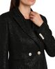 Kiton Women's Metallic Double-Breasted Blazer - 6