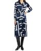 Kiton Women's Printed Silk Belted Shirtdress - 3