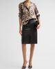 Kiton Women's Printed Silk Shirt - 2