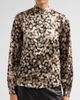 Kiton Women's Printed Silk Shirt - 5