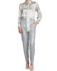 Kiton Women's Silk Tie Blouse - 2