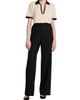 Kiton Women's Wide-Leg Linen-Blend Pants - 2
