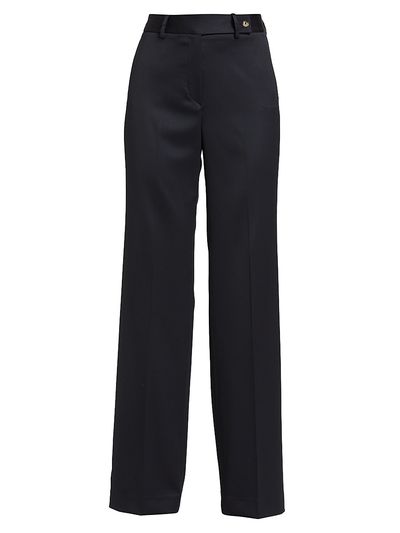 Kiton Women's Wide-Leg Wool-Blend Trousers