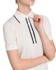 Kiton Women's Wool Knit Polo Shirt - 6