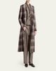 Kiton Wool-Cashmere Check Single-Breasted Jacket - 2