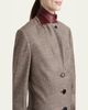 Kiton Wool-Cashmere Check Single-Breasted Jacket - 5
