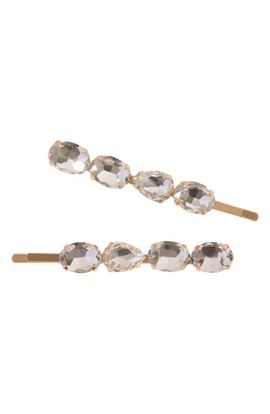 Kitsch Kitsch 2-Pack Crystal Bobby Pins 
