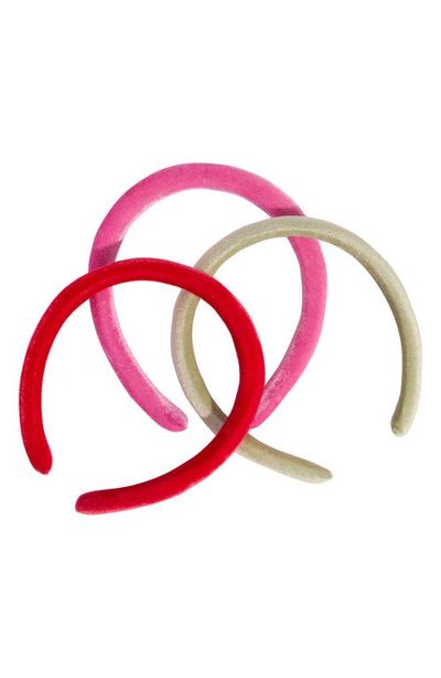 Kitsch Kitsch 3-Pack Assorted Velvet Headbands (Limited Edition) 