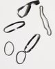 Kitsch Kitsch black no-snag elastic 100 pack-No color - 4