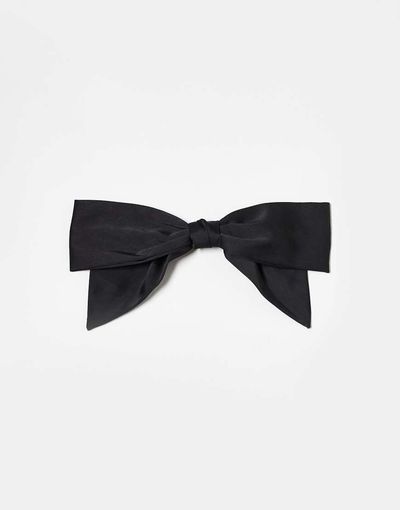 Kitsch Kitsch Fabric Bow Hair Clip 1 Pack - Black-No color