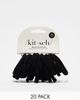 Kitsch Kitsch Nylon Elastics 20 Pack - Black - 1