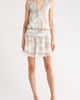 KITTENISH KITTENISH Abstract Print Lace Detail Chiffon Bubble Dress - 3