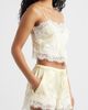 KITTENISH KITTENISH Eyelash Lace Satin Camisole - 4