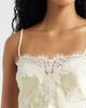 KITTENISH KITTENISH Eyelash Lace Satin Camisole - 5