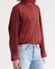 KITTENISH KITTENISH Faux Suede Bomber Jacket - 3