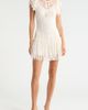 KITTENISH KITTENISH Flutter Sleeve Drop Waist Lace Minidress - 1