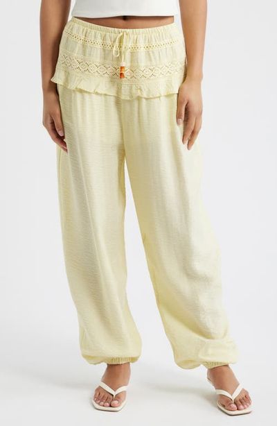 KITTENISH KITTENISH Lace Detail Joggers