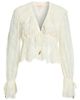 KITTENISH KITTENISH Long Sleeve Crop Lace Top - 5