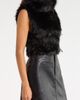 KITTENISH KITTENISH Lucy Faux Fur Funnel Neck Vest - 1