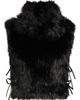 KITTENISH KITTENISH Lucy Faux Fur Funnel Neck Vest - 2