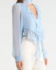 KITTENISH KITTENISH Ruffle Crop Chiffon Top - 3