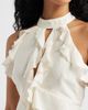 KITTENISH KITTENISH Ruffle Trim Halter Top - 4