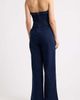 KITTENISH KITTENISH Strapless Wide Leg Denim Jumpsuit - 2