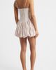 KITTENISH KITTENISH Stripe Drop Waist Bubble Hem Cotton Dress - 3