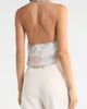 KITTENISH KITTENISH Stud Trim Cowl Neck Chiffon Top - 3