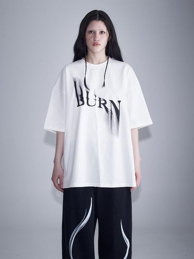 KITTY POTTERY Burning Short Sleeve T-shirt