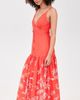 Kivari Kivari Ruby Strappy Maxi Dress Red - 4