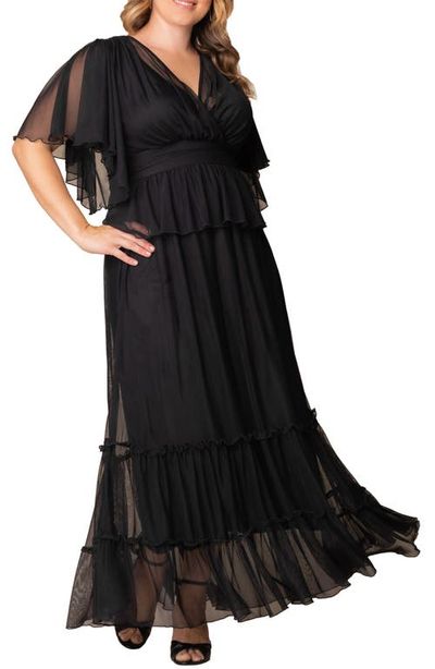 Kiyonna Kiyonna Graceful Tiered Gown